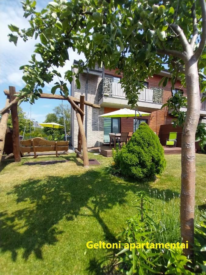 Geltoni Apartamentai 帕兰加 外观 照片